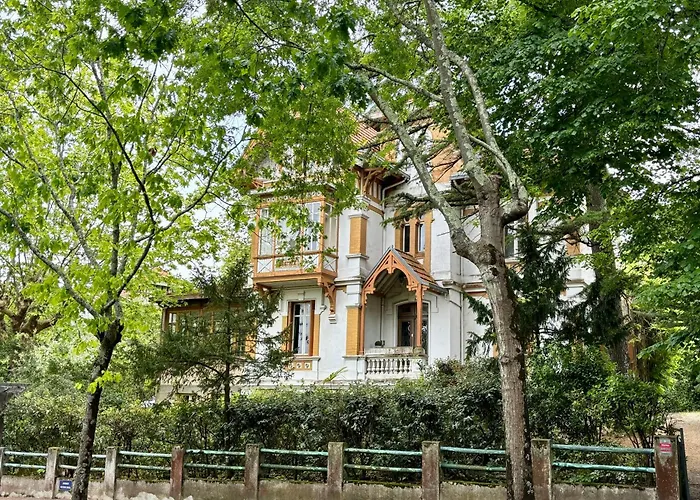 빌라 Demeure Arcachonaise De Charme 아르카숑